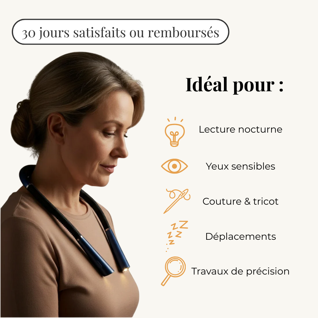 Lampe lecture cou